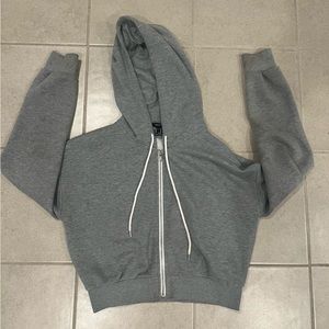 Forever 21- Gray zip-up hoodie